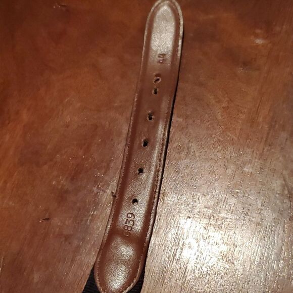 Torino European Ribbed Surcingle Black Belt 44 - Picture 6 of 9